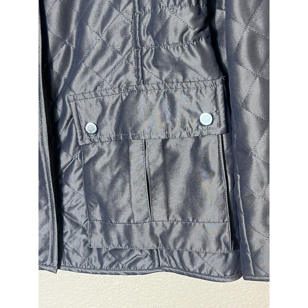 Pendleton Lightweight Gray Silver Puffer Anorak Q… - image 9